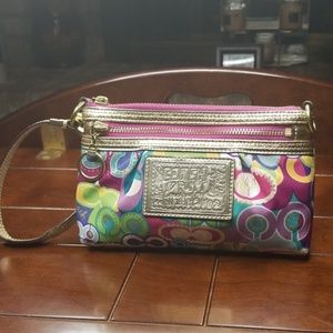 Coach wristlet